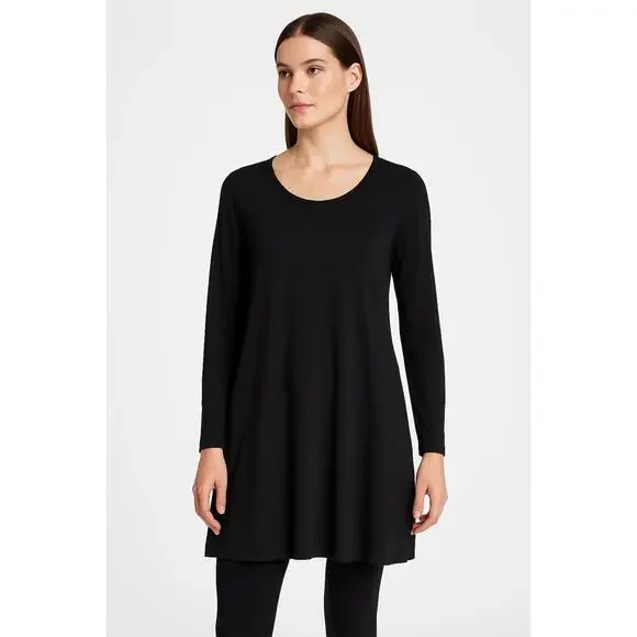 Eileen Fisher | Tops | Eileen Fisher Womens Fine Jersey Tunic In Blacksize Xsmall | Poshmark Eileen Fisher | Tops | Eileen Fisher Womens Fine Jersey Tunic In Blacksize Xsmall | Poshmark